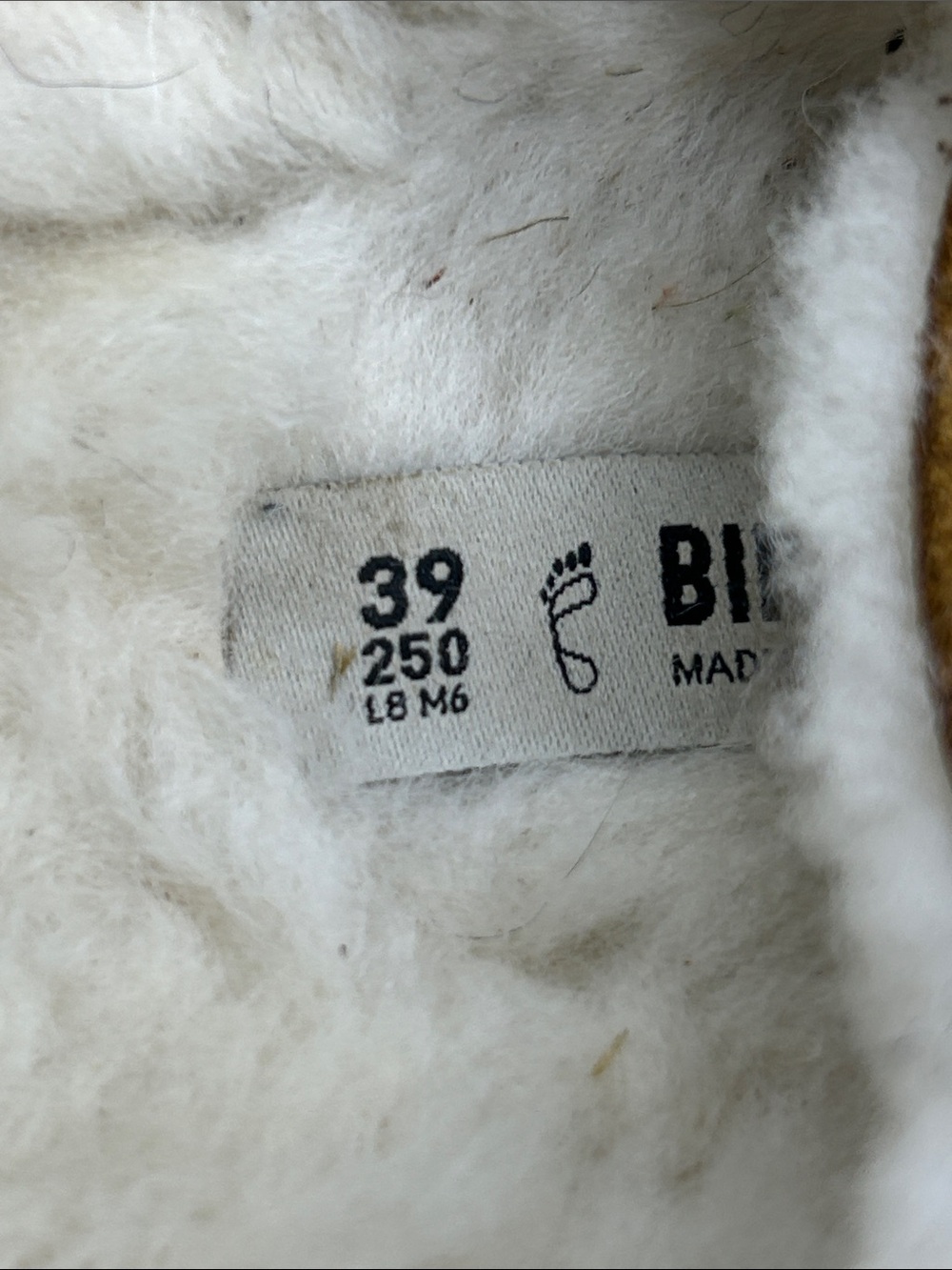 Birkenstock Arizona Shearling Sandals - Mink - Picture 7 of 7